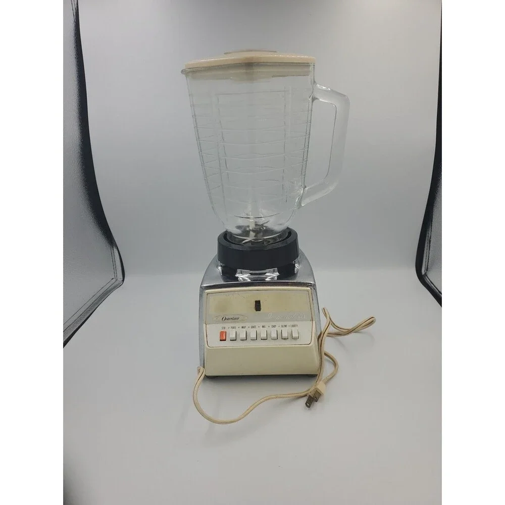 VTG Osterizer Imperial VIII Dual range 8-Speed Blender Mixer Chrome Base 542